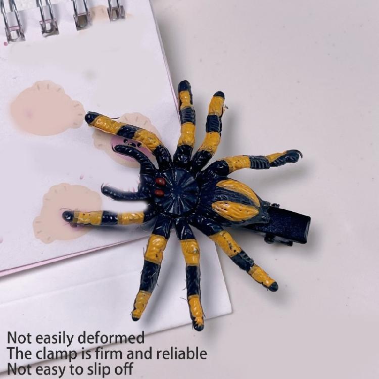 Eye Catching Spiders Hair Clip Multifunctional Stylish Barrettes Elegant Women for Trendy and Creative Styles