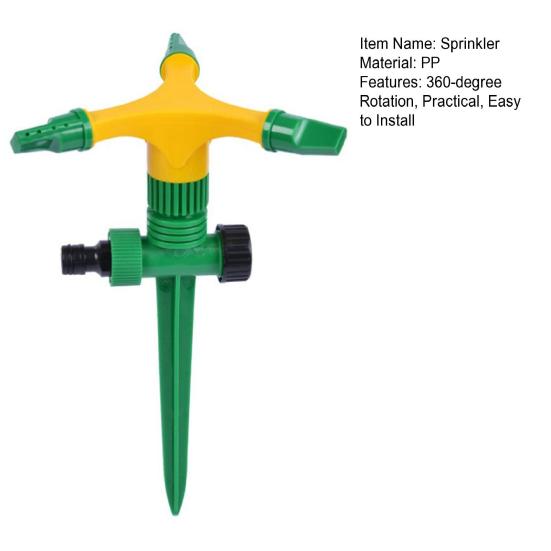Large Area Coverage Adjustable Garden Watering System Easy To Install Sprinkler with