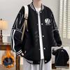 Retro Velvet Plus-Size 8XL Winter Baseball Jacket for Men