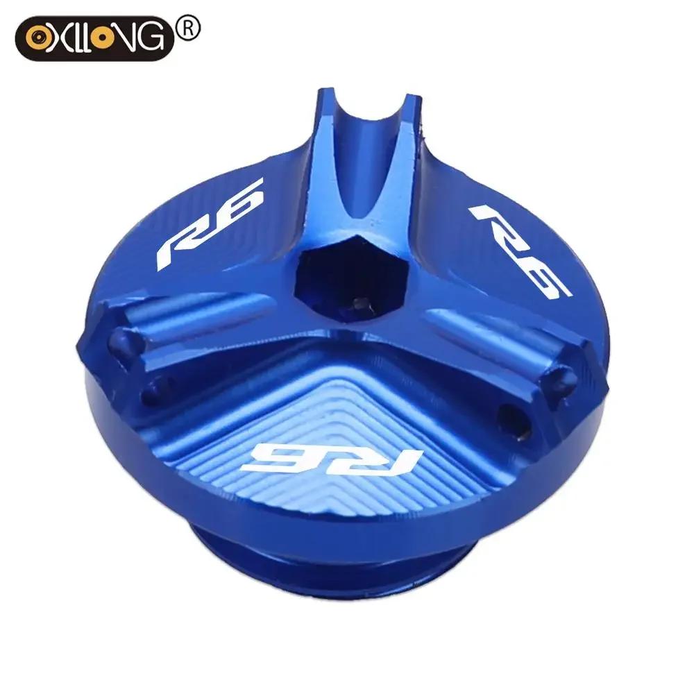 

Аксессуары для мотоциклов Винты крышки заливной горловины масла Масляная чашка для двигателя ДЛЯ YAMAHA YZF-R6 YZFR6 1999 2000 2001 2002 2003 2004 2005 2006 синий
