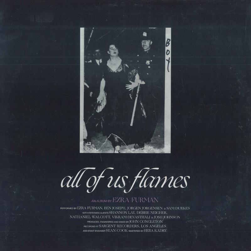 

LP Record EZRA FURMAN - All Of Us Flames 879401 Ice Chest Music 2022 US Rock