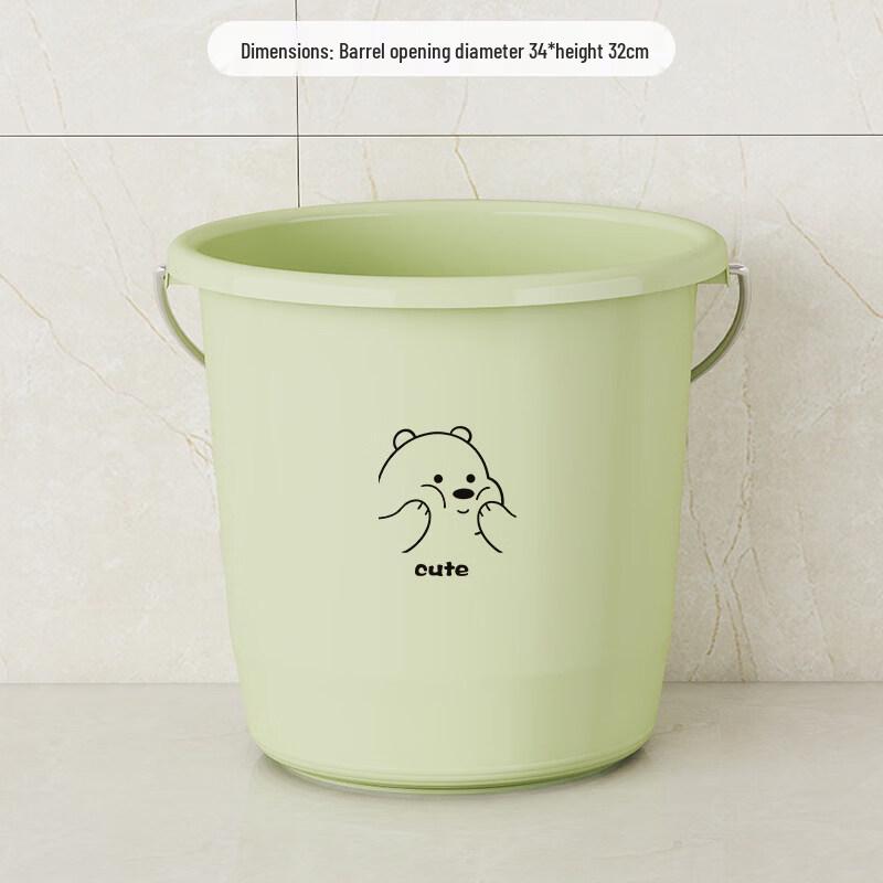 ZISIZ Thickened Household Plastic Bucket