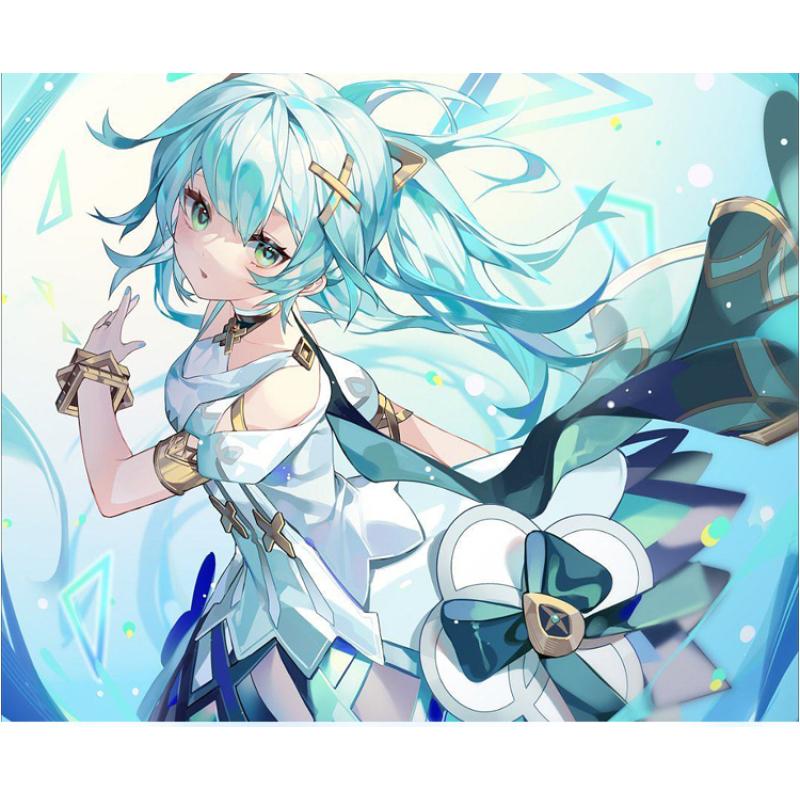 Faruzan Cosplay Costume   Uniform Wig Anime Chinese Style Halloween Costumes Game