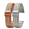 For Any Brand Quick Release Spring Bar Stainless Steel Watch Strap 18 20mm 22mm Safety Buckle Men Watchband Bracelet Accessories