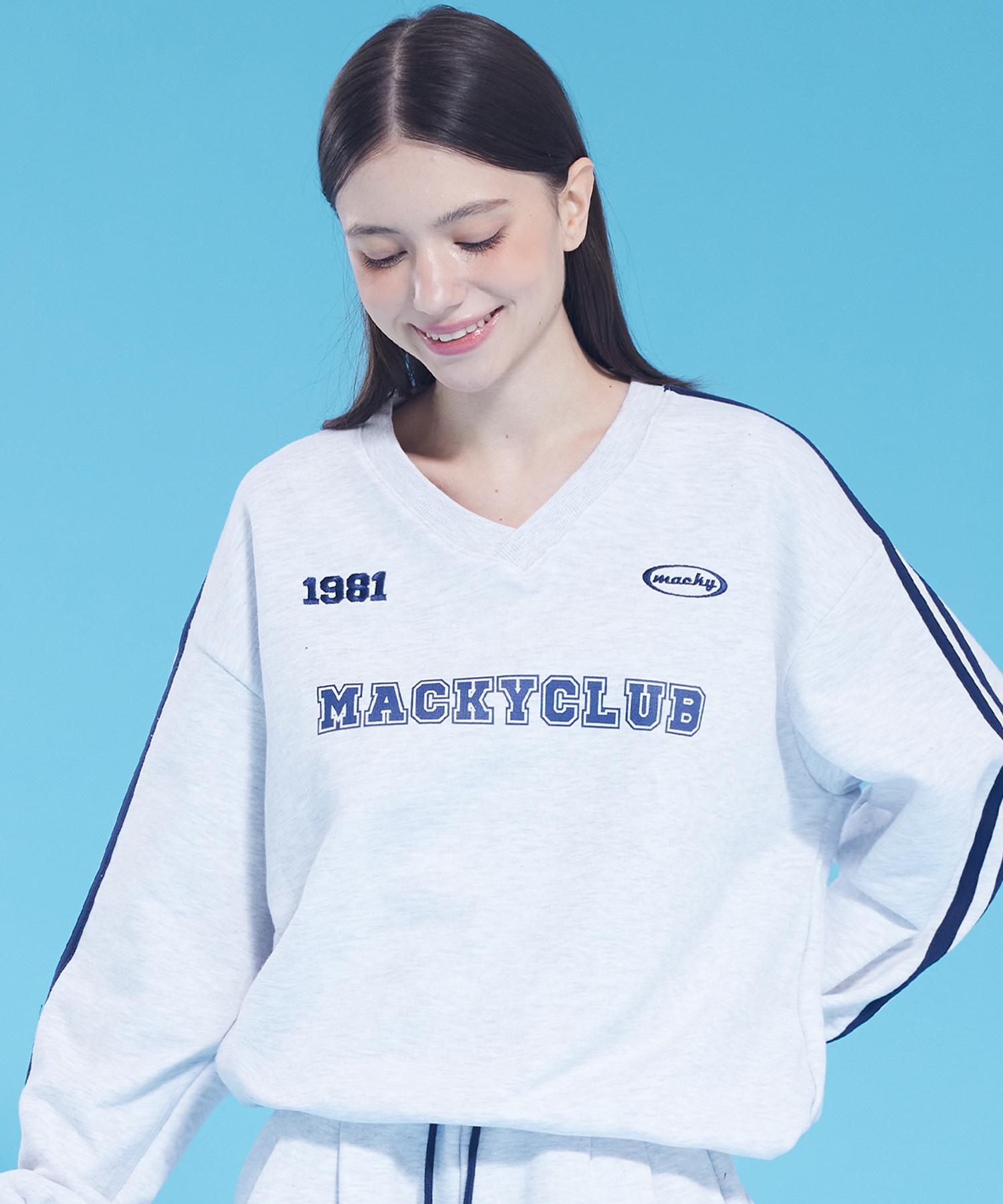 Свитшот Mackie Club String Светло-серый F