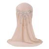 Ice Silk Kids Hijab Breathable Head Wrap Elegant Little Girls Turban  Party Wear