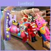 Magical Digital Circus Keychain Colorful Cartoon Rubber Bag Charm Cute Accessories