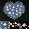1 Piece Cute Sea Conch Jellyfish Nail Art Moulds Ocean Theme 3D Silicone Nail Carving Mold Marine Creature Crafting Diy Tool