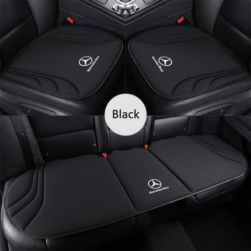 Car Seat Cushion Front Rear Breathable Anti-Slip Cover Seat For Mercedes Benz Amg A C GLC GLA GLE W205 W212 W213 X253 X156 W166 OD5