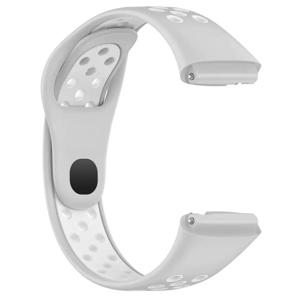 Correa de silicona para Redmi Watch 3 Lite/Active Correa de repuesto para reloj inteligente transpirable de dos colores para Redmi Watch3 Lite/Active Band