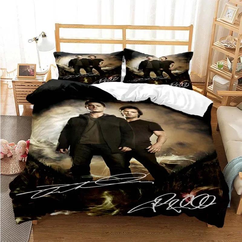 Supernatural 3D Printed Duvet Cover Set Twin Full Queen King Size Bedding Set Bed Linens Bedclothes Comforter Bedding Sets