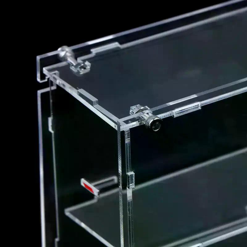 1/64 Model Cars Acrylic Display Case Fit For Assembled Dust Proof Box Cabinet Toy Vehicles