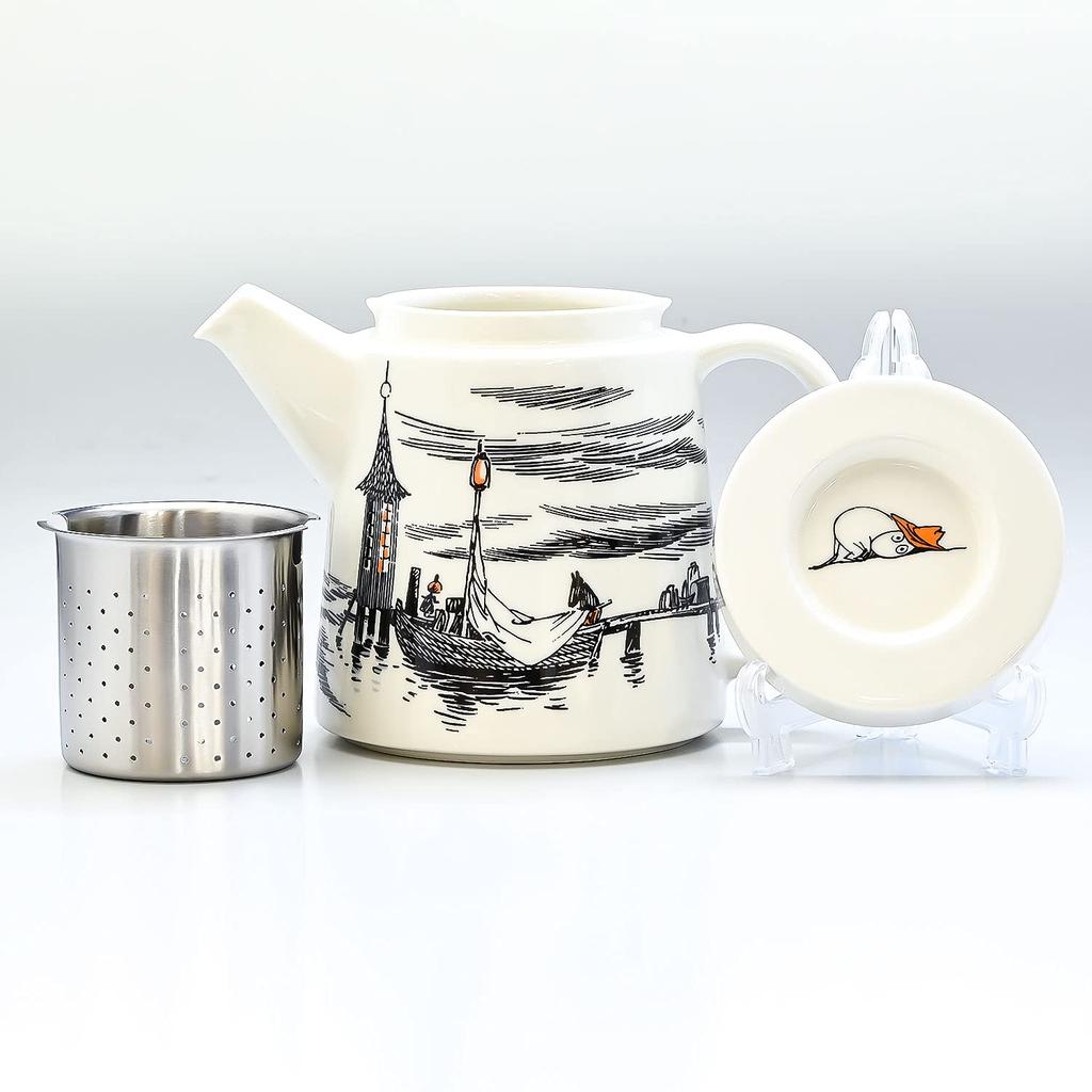 Arabia Moomin Collection True to Its Origins Teapot, 700ml, 1059571 [Parallel Import]