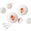 APLO Nordic Persimmon Ruyi Ceramic Tableware Set