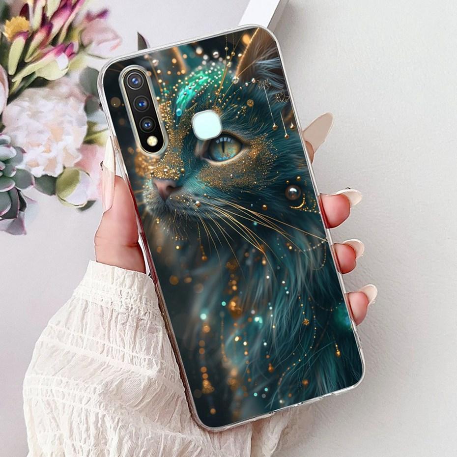 New Design Phone Case For Vivo 1915 Y19 Y5s Clear TPU Slim Back Cover For Vivo Y19 Y5s 1915 Soft Silicone Cases