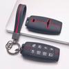 Premium Silicone Car Key Fob Cover For Hyundai I30 K2 K5 For KIA Optima K5 K3 With Keychain Soft Silicone Car Interior Accessories
