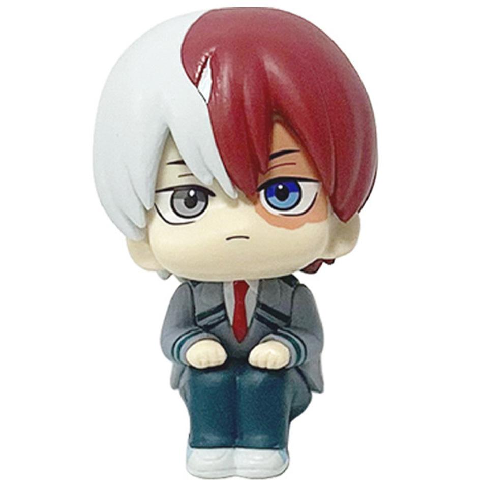 Hot Anime My Hero Academia Midoriya Izuku Bakugou Katsuki Ochaco Uraraka Anime Figure Q Versio Toys For Kids Christmas Toy Gifts