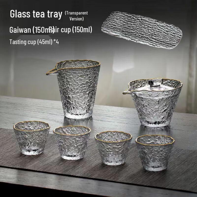 Набор для заваривания чая в сухом виде из хрустального стекла Shangqi