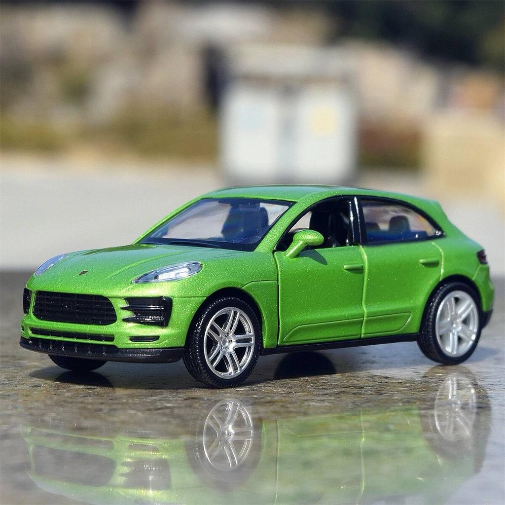 Porsche Macan S 2019 City SUV Simulation Diecast & Toy Vehicles Pull Back Car RMZ City 1:36 Alloy Model Gifts For Children