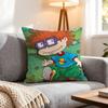 Cartoon Rugrats Cushion Cover 1Pcs Decorative Covers Soft Cushion Case For Sofa Couch Decor 40X40 45X45 Pillowcases