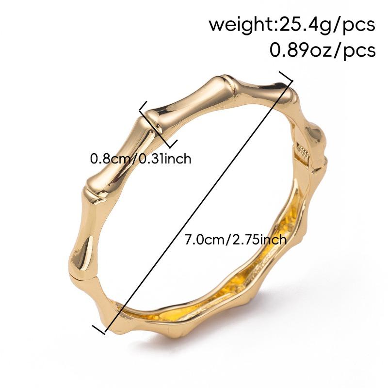 Mobius Ring Bracelet Jewelry Fashion Simple Spring Opening Alloy Plain Ring Bracelet Women