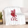 Liverpool Football Club Deken Warm Decor Geweldig Voor Kantoorstoel Bed Picknicks Vier Seizoenen Universeel Digitale Print