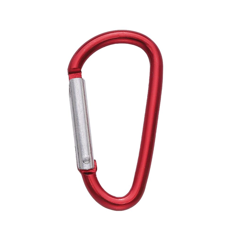 1pc Mountaineering Buckle Love Star Buckle D-Shaped Buckle Color Backpack Buckle Aluminum Keychain DIY Accessories
