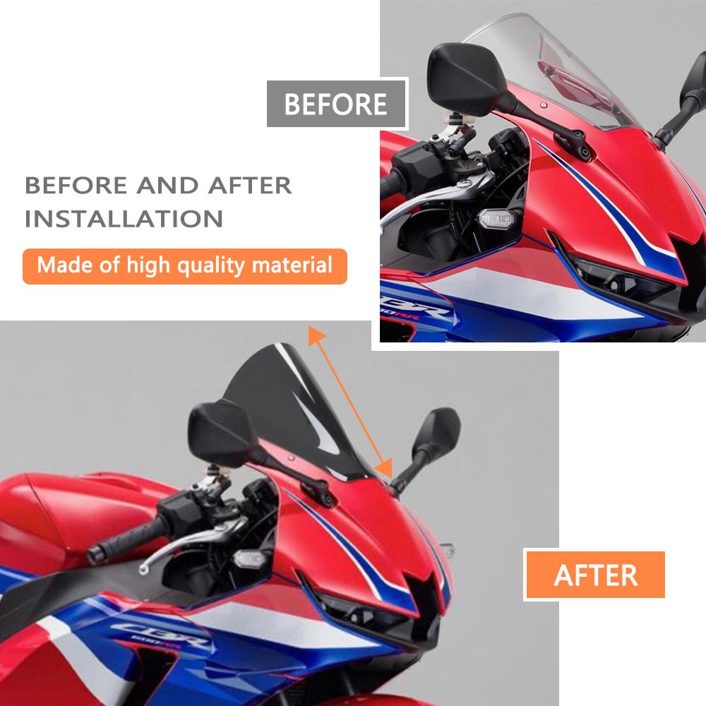 For Honda CBR600RR 2025 CBR 600 RR 2024 Motorcycle Touring Sport WindScreen Windshield Visor Deflector Fairing Cover CBR 600RR