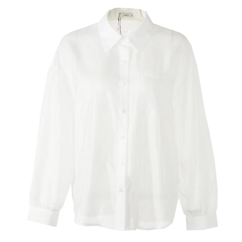 Betu Women s Long-Sleeve Pocket Shirt