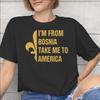 I Am From Bosnia Take Me To America Graphic Printed T Shirt for Unisex Unisex Cotton Tee Shirt Clothes