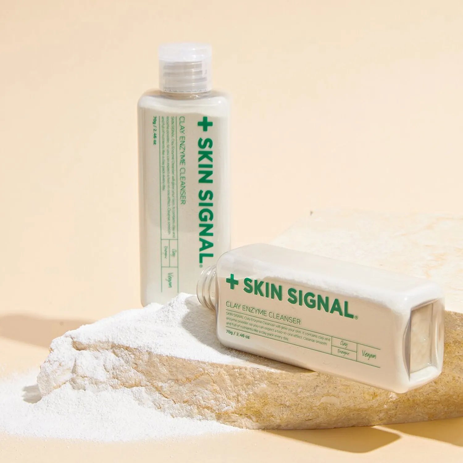 SKIN SIGNAL Clay Enzyme Cleanser #White 70g 70g
