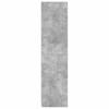 Wardrobe with Drawers Concrete Grey 50 x 50 x 200 cm Particleboard