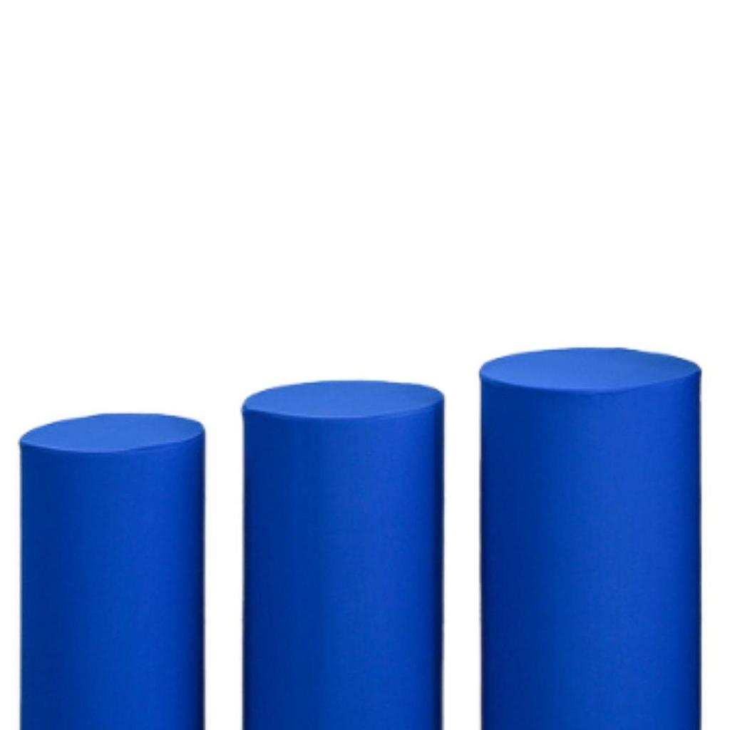 3x Cylinder Pedestal Covers Cylinder Stands Cover Comfortable Touching Cylinder