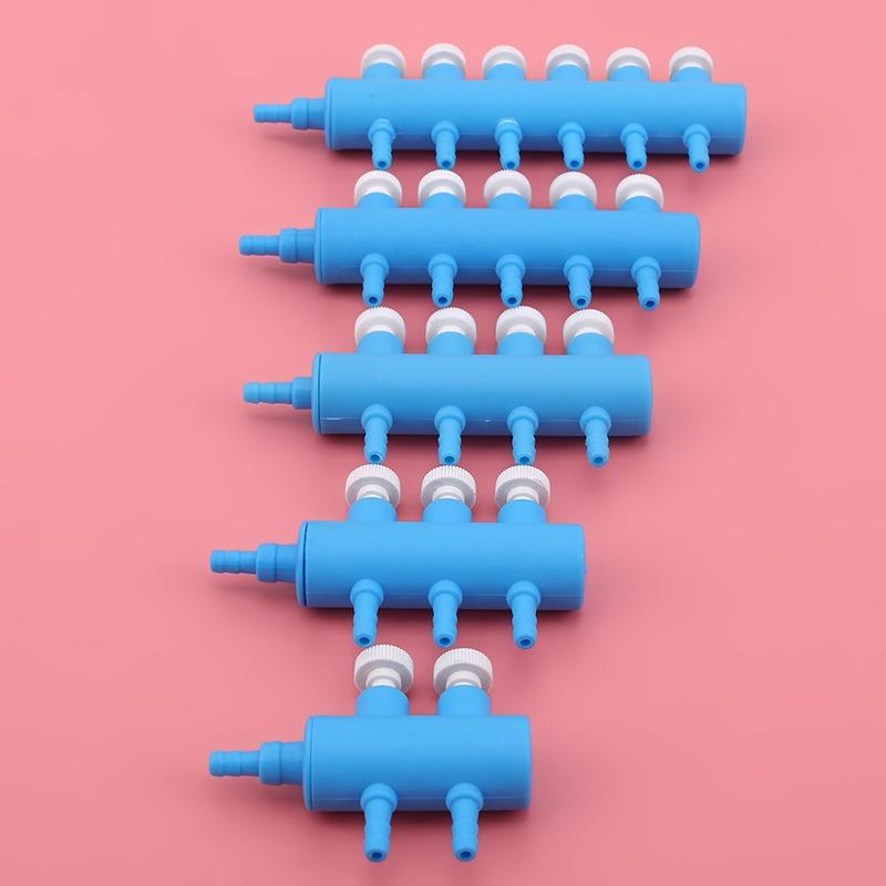 Practical Aquarium Air Pump Flow Control Valve Distributor Hose Splitter Fish Tank Accessories Tube Oxygen Pipe Split-flow