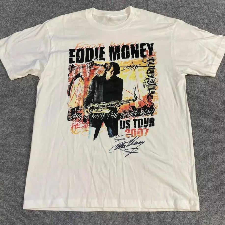 Eddie Money Shakin with the Money Man Unisex Cotton T-Shirt L