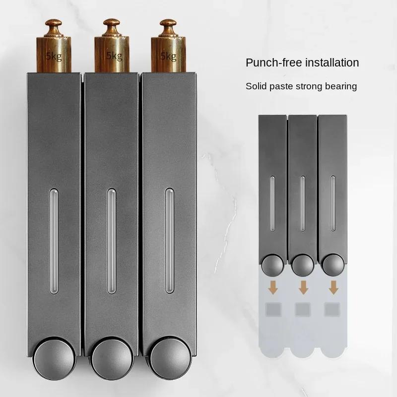 Neuer Stil 420ML Hotelküche Badezimmer Manueller Wandmontierter Seifenspender Duschgel Shampoo Presstyp Flüssigseife Zubehör