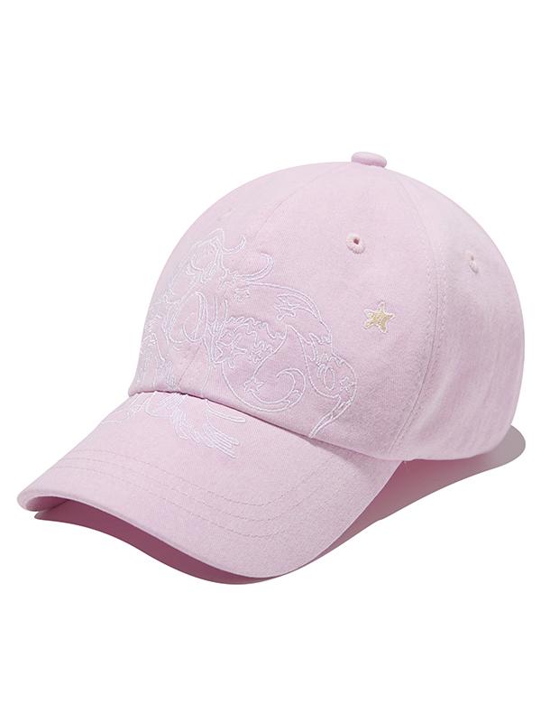 KIRSH X Sunonebird Embroidered Ball Cap [Pink]