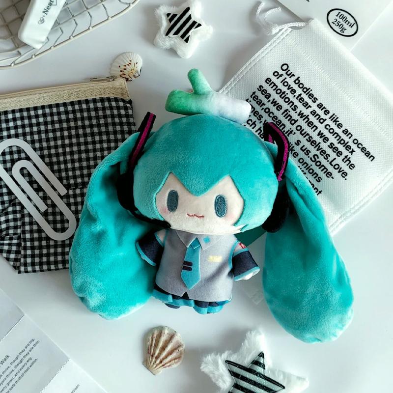Hatsune Miku Plysjdukker Leker Kagamine Len Rin Ryggsekk Nøkkelring Søte Kosedyr Samling Modell Ornament Leketøy Jentegave