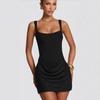 Všestranné Sexy Bezrukávové Bodycon Bandážové Camisole Šaty