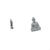 Guan Yin Monkey Buddha Statue Figurine Female Sculpture Kuanyin Accessories Ornament