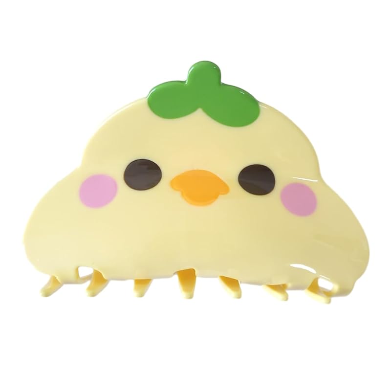 Cute Small Frog Hair Clips,Cellulose Acetate Hair Clips,Big Claw Clips for Girl,Hair Accessories