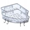 Double Corner Bathroom Shower Shelf