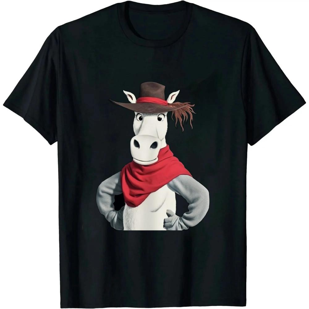 New Quick Draw McGraw Short Sleeve Black S-5XL Unisex Shirt LL503 Unisex T-Shirt L