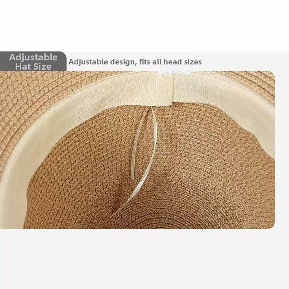 Wide Brim Sun Hat Multicolor Face Covering Cap Portable Sun Visor Hat  Beach Trip