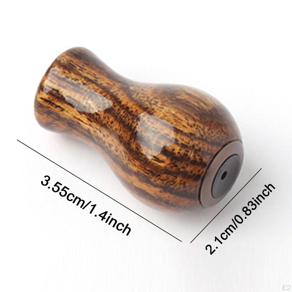 Fishing Reel Handle DIY Lightweight Wood Repair Replacement Part Sturdy Modified Practical