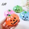 Giocattolo Spremere Testa di Zucca 1/4 Pezzi Halloween Giocattolo Antistress Giocattoli Sorridenti Trasparente Glitter Scrivania Ufficio per Alleviare l'Ansia