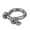 304 Stainless Steel Bow Shackle - Tow Hook, Marine Rope Ring, Chain Lifting Rigging Connector