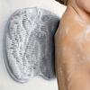 Eksfolierende dusj Massasjeskrape Bad Sklisikker badematte Ryggmassasjebørste Silikon Fotvask Kroppsrengjøring Badeverktøy