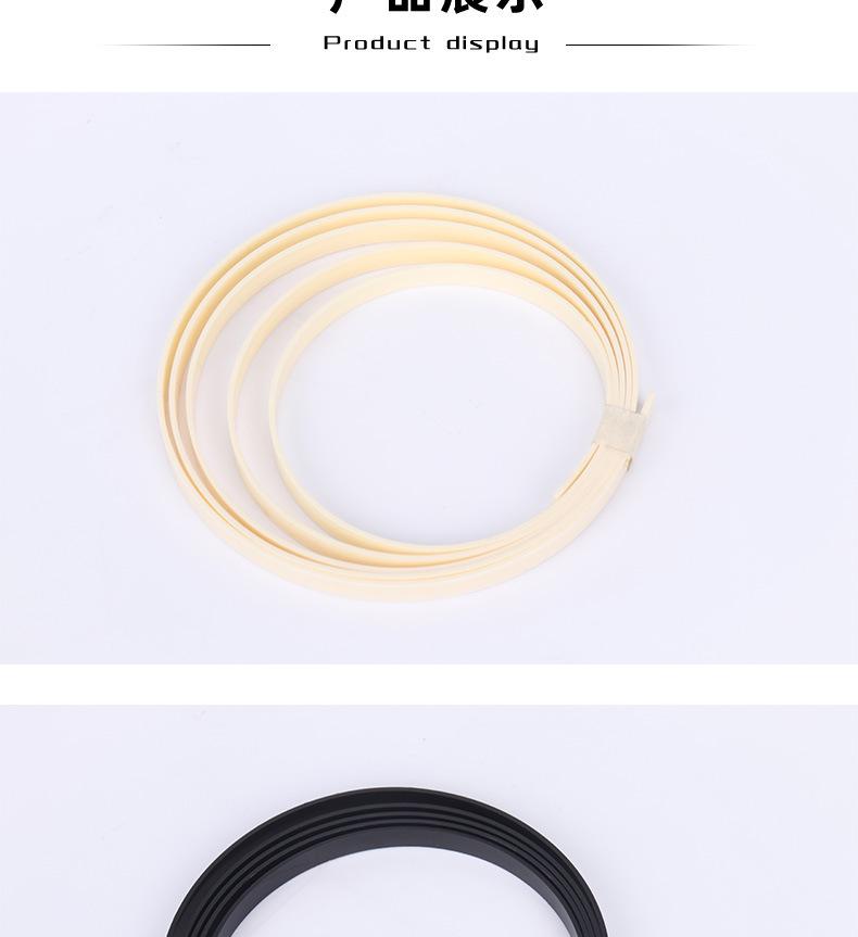 ABS Guitar Binding Strip 1650x6x1.5mm - Decorative Inlay Material for Guitar Making