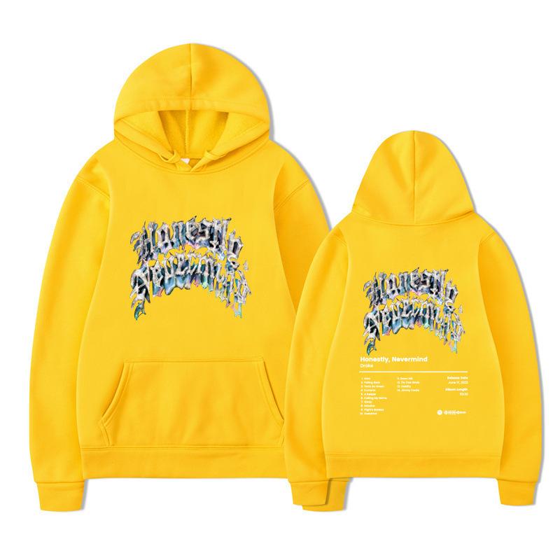 Rapper Drake Music Album Honestly Nevermind Hoodie